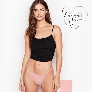 Victoria’s Secret Logo Hardware V-string Panty XL